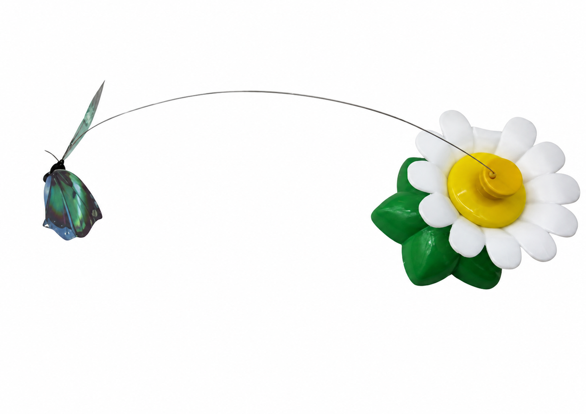 Rotating Butterfly Cat Toy