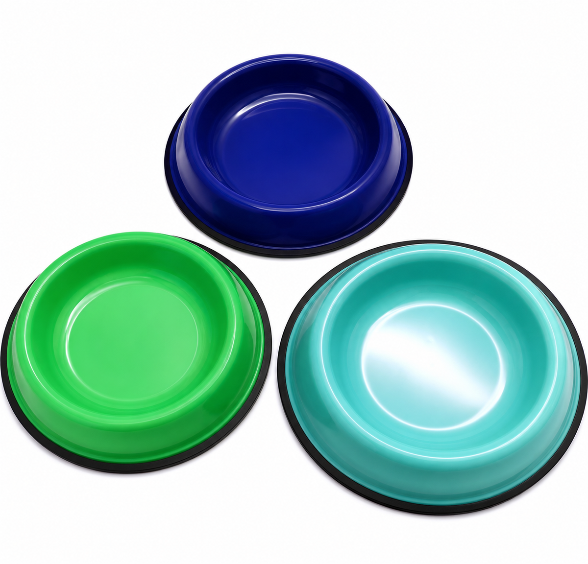 Single Round Bowl Z.B With Rubber Grip