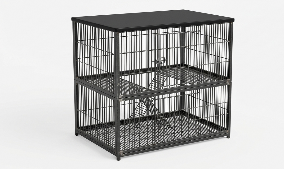 Spot Welding Cage 2 portion for cats (Slightly used in good condition)