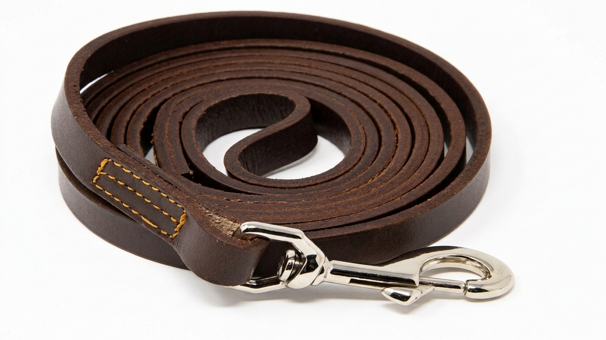 Square Leather Leash