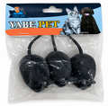 Black Mouse Toy 3pcs