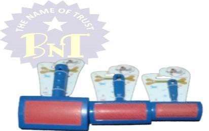 Blue Plastic Brush 3 Sizes A1-24 image