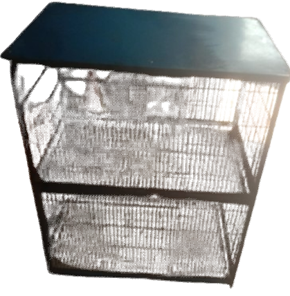 Spot Welding Cage 2 portion for cats (Slightly used in good condition) image