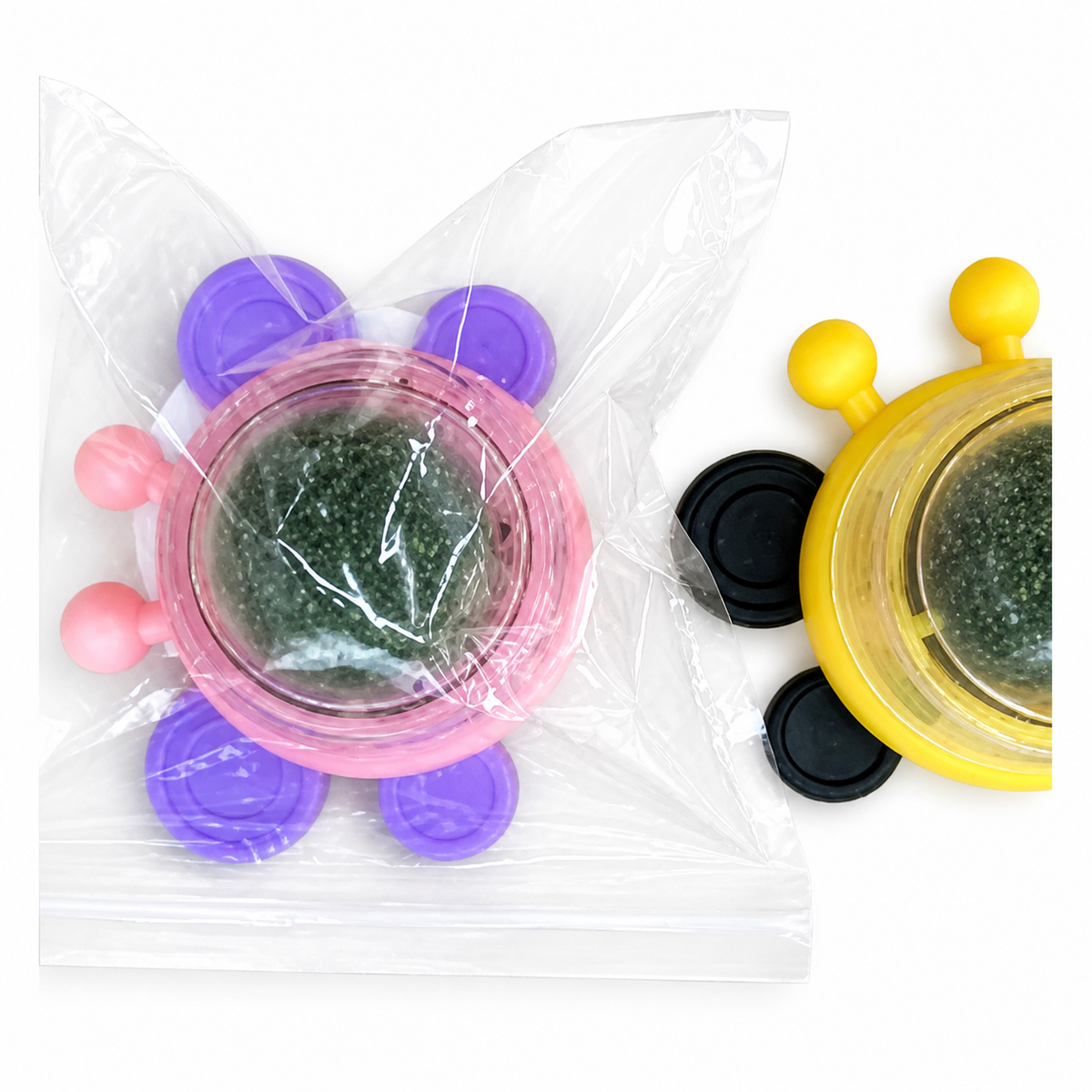 Catnip Ball Toy Wall Stick