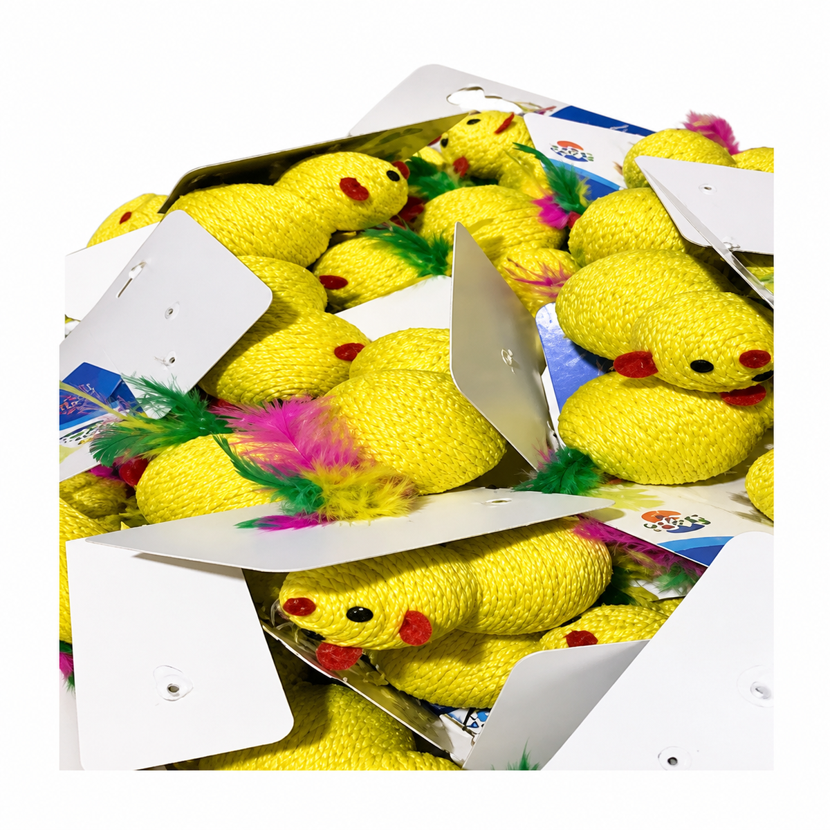 Large Yellow Mouse Toy
