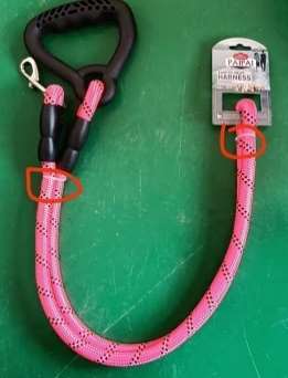 Round rope Leash Imp Handle high image