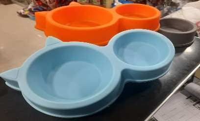Double Side Cat Face Bowl image