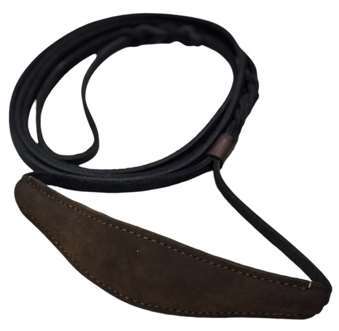 GSD Leather Leash With Neck Collar image