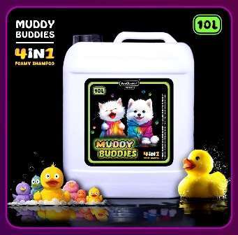 MUDDY BUDDIES (4IN1) SHAMPOO 10L 7 image